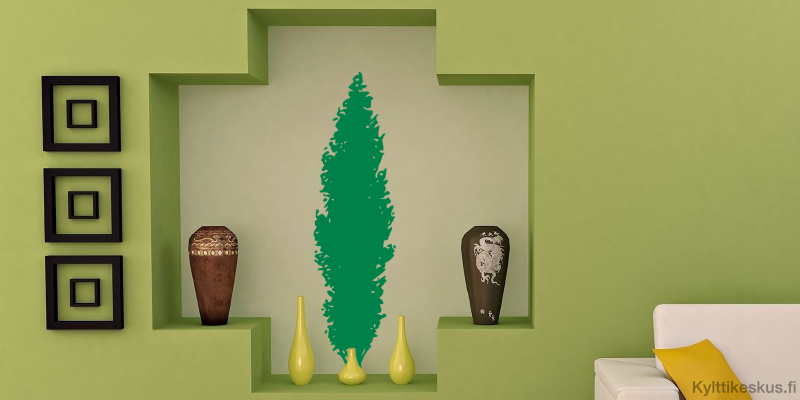 Cypress dekorationsdekal